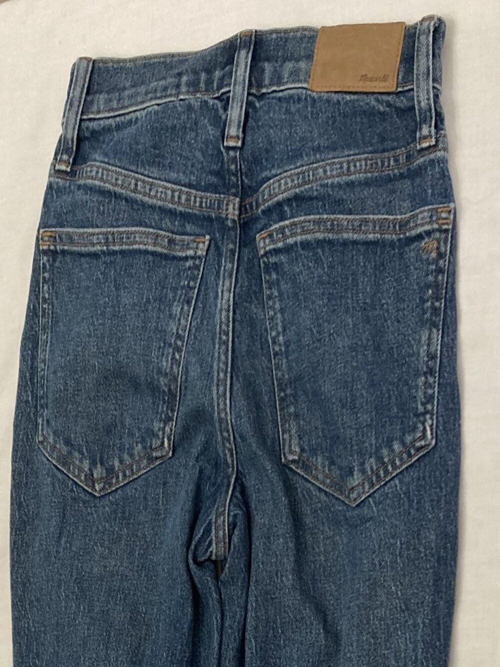 Madewell 9” The Perfect Vintage Jean Blue Jeans Size 23 Women's Preppy Denim - Picture 6 of 8